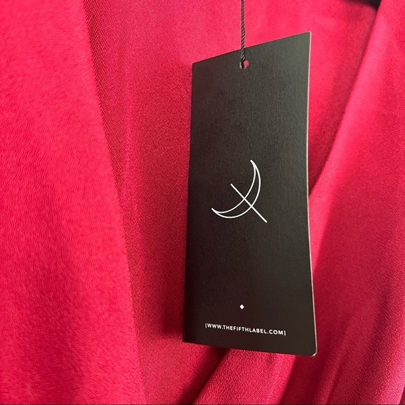 THE FIFTH LABEL Chemistry Long Sleeve Wrap Top, Red, Size XXS, NWT! - Picture 5 of 11